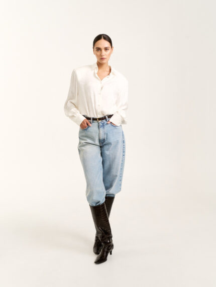 Jeansy Barrel Slim Lukka Blue